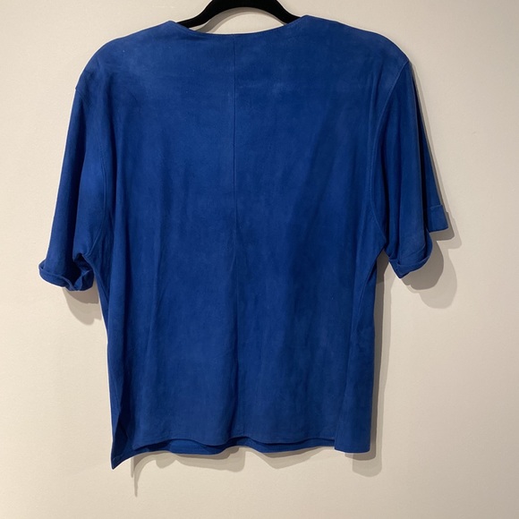 Blue Suede Shirt - Picture 6 of 7